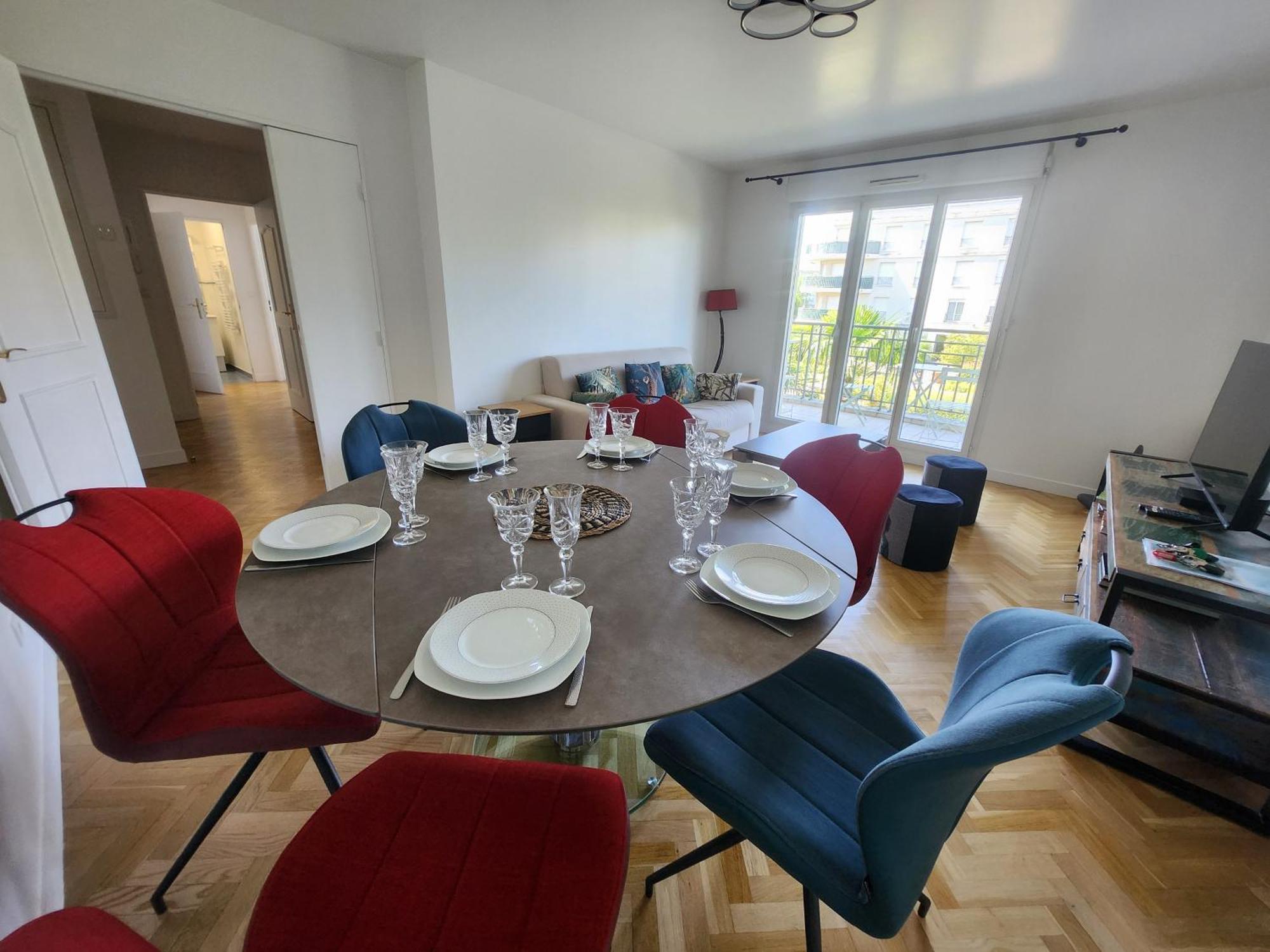 5' Disneyland Cozy Appartment Montévrain Dış mekan fotoğraf